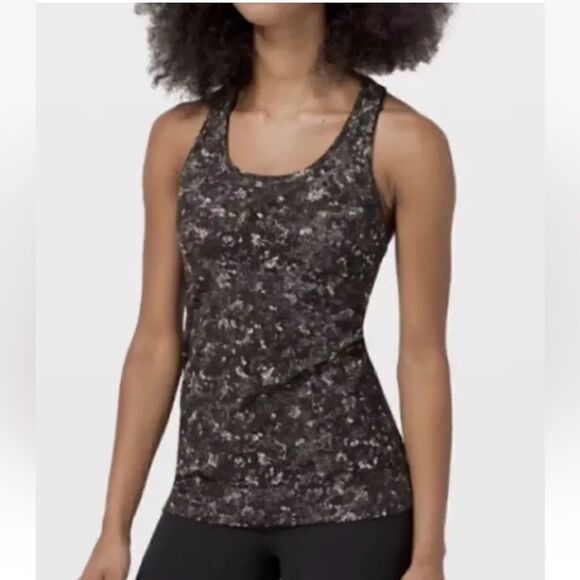 Lululemon Cool Racerback Nulu Equalized Multi Print Tank Top Women’s SIZE 2 - Picture 1 of 9